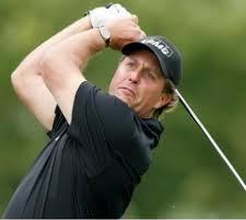Left-Handed Golfer Phil Mickelson