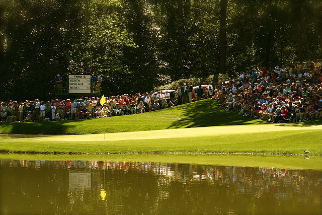 The Masters 9th Hole