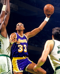 Los Angeles Lakers Kareem Abdul-Jabbar