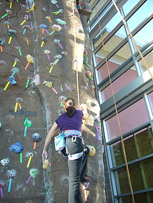 Indoor Wall Climbing