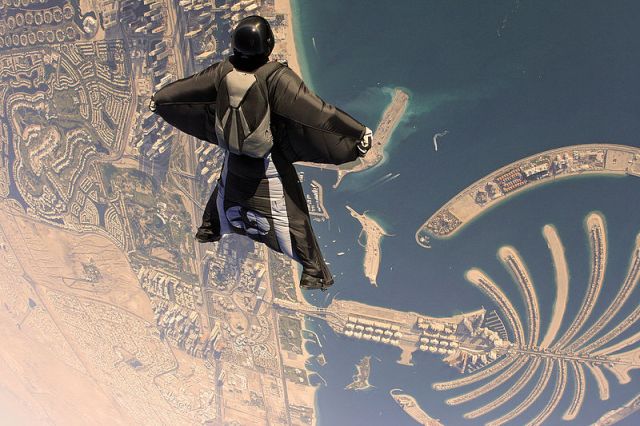Dubai Wingsuit Flying Trip