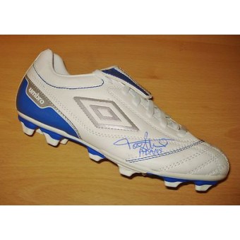 tony adams genuine hand signed soccer football boot