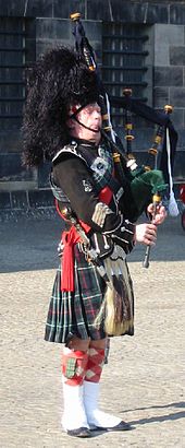 Scottish Bagpiper