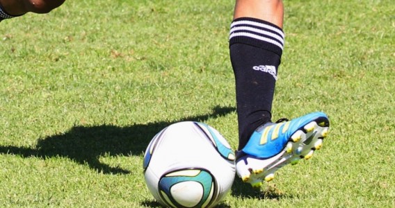 football (soccer) kick