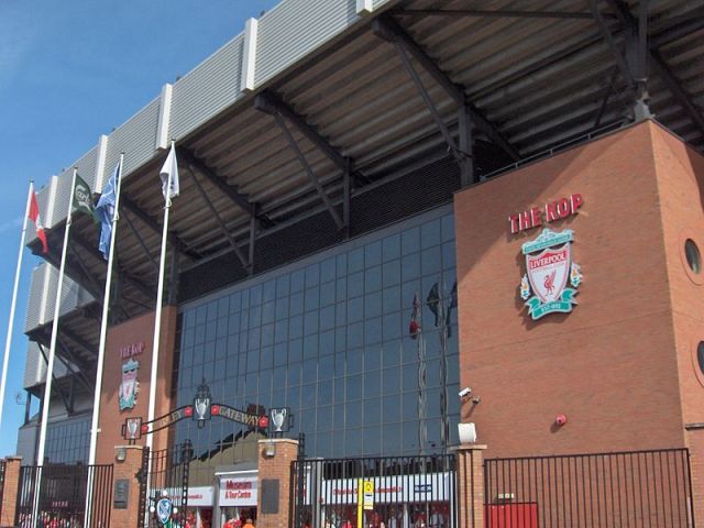 Kop of Anfield Liverpool