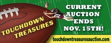 Touchdown Treasures Auction