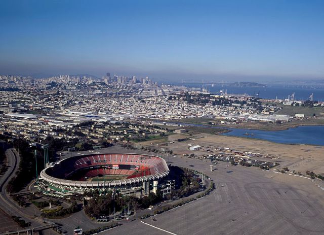 Candlestick Park Aerial