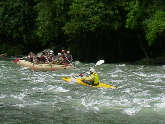 White Water Kayaking and Rafting