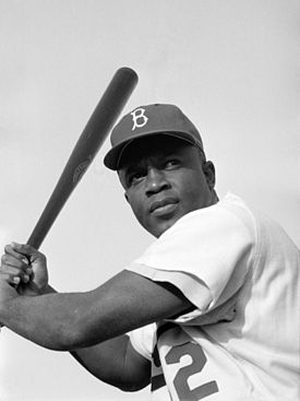 Jackie Robinson, Brooklyn Dodgers, 1954