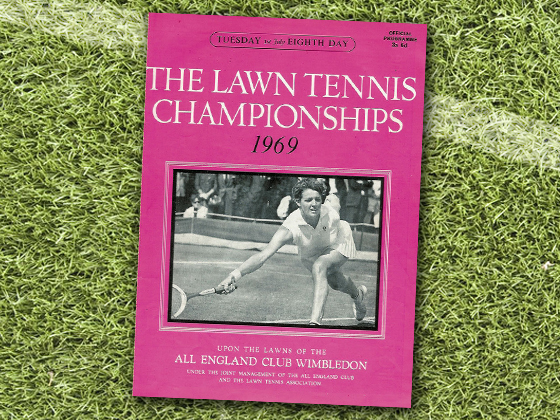 1969 Wimbledon Program