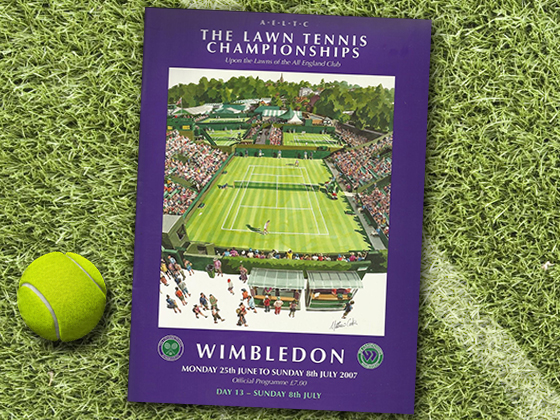 2007 Wimbledon Program
