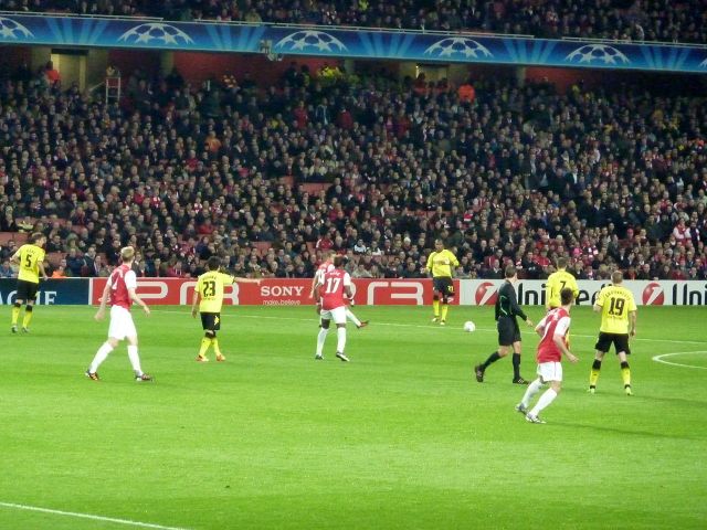 Arsenal vs Borussia Dortmund