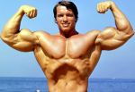 arnold-flexing